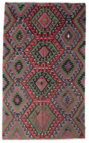  Kilim Vintage Törökország 193X322 Vintage Gyapjúszőnyeg Piros/Szürke Carpetvista