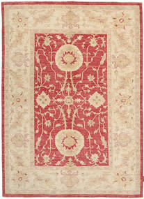  Orientalsk Ziegler Fine Tæppe 167X239 Beige/Rød Uld, Pakistan Carpetvista