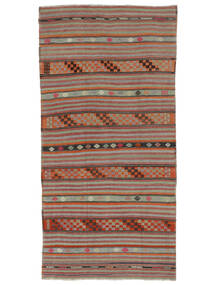178X352 Kilim Vintage Turkish Rug Oriental Runner
 Brown/Dark Red (Wool, Turkey) Carpetvista