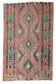  162X244 Kilim Semi Antique Turkish Rug Wool, Carpetvista