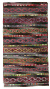  Kilim Semi Antique Turkish Rug 188X351 Wool Carpetvista