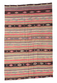 絨毯 キリム セミアンティーク トルコ 170X260 レッド/ベージュ (ウール, トルコ)