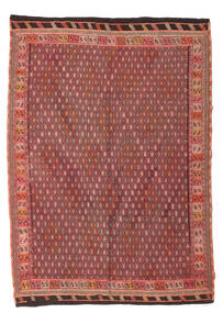  188X269 Kilim Semi Antique Turkish Rug Wool, Carpetvista