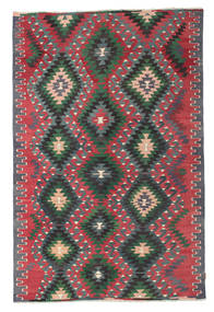  Kilim Semi Antique Turkish Rug 181X275 Red/Grey Carpetvista