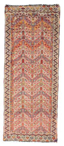  Kilim Semi Antique Turkish Rug 116X296 Wool Small Carpetvista
