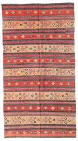  169X314 Kelim Halvt Antikke Tyrkiske Teppe Rød/Beige Tyrkia Carpetvista