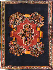  Orientalischer Senneh Teppich 78X105 Wolle, Persien/Iran Carpetvista