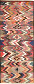  Kilim Fars Rug 140X360 Persian Wool Small Carpetvista