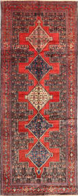  149X352 Medallion Small Senneh Rug Wool, Carpetvista