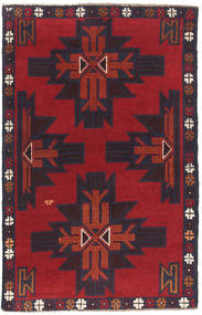 88X140 絨毯 オリエンタル バルーチ (ウール, アフガニスタン) Carpetvista