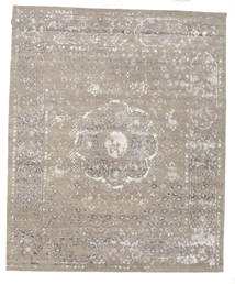 253X307 絨毯 Himalaya モダン ベージュ/グレー 大きな (ウール/バンブーシルク,インド) Carpetvista