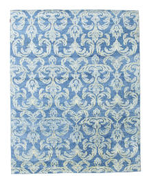 232X293 Himalaya Teppich Moderner Blau/Grün (Wolle, Indien) Carpetvista