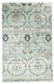 159X248 Himalaya Teppich Moderner Grün/Grau (Wolle, Indien) Carpetvista
