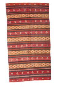 Kilim Semi Antique Turkish Rug 174X330 Red/Beige Wool, Turkey Carpetvista