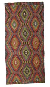  172X360 Kelim Vintage Türkei Teppich Läufer Rot/Braun Türkei Carpetvista