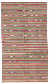 絨毯 オリエンタル キリム セミアンティーク トルコ 160X282 レッド/ベージュ (ウール, トルコ)