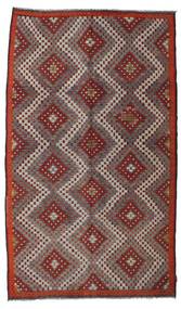 185X315 絨毯 オリエンタル キリム セミアンティーク トルコ レッド/ダークレッド (ウール, トルコ) Carpetvista
