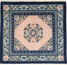 121X126 Klein China In Antikem Stil Teppich Wolle, Carpetvista