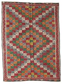  Oriental Kilim Semi Antique Turkish Rug 197X268 Red/Green Wool, Turkey Carpetvista