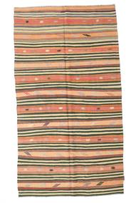 絨毯 キリム セミアンティーク トルコ 152X274 ベージュ/オレンジ (ウール, トルコ)