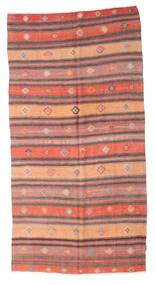 141X275 Kelim Vintage Turkije Vloerkleed Oosters Rood/Oranje (Wol, Turkije) Carpetvista