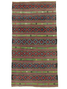  Kilim Vintage Turkish Rug 180X345 Vintage Wool Carpetvista