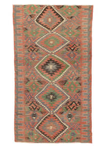 163X297 Kilim Vintage Turkish Rug Oriental Runner
 Brown/Red (Wool, Turkey) Carpetvista
