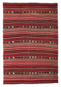 絨毯 オリエンタル キリム セミアンティーク トルコ 175X256 ダークレッド/レッド (ウール, トルコ)