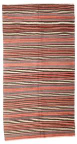 155X286 絨毯 オリエンタル キリム ヴィンテージ トルコ レッド/茶色 (ウール, トルコ) Carpetvista