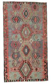 168X307 Kelim Vintage Türkei Teppich Orientalischer Braun/Grau (Wolle, Türkei) Carpetvista
