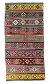 147X297 絨毯 キリム セミアンティーク トルコ オリエンタル レッド/茶色 (ウール, トルコ) Carpetvista