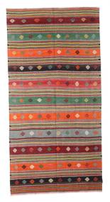  Oriental Kilim Semi Antique Turkish Rug 160X321 Red/Beige Wool, Turkey Carpetvista