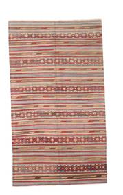  Oriental Kilim Semi Antique Turkish Rug 165X290 Red/Beige Wool, Turkey Carpetvista