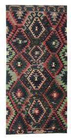  152X322 Small Kilim Semi Antique Turkish Rug Wool, Carpetvista