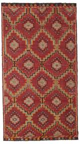 175X318 Kilim Semi Antique Turkish Rug Oriental Red/Brown (Wool, Turkey) Carpetvista