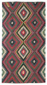  Kelim Vintage Türkei Teppich 172X319 Rot/Dunkelgrau Carpetvista
