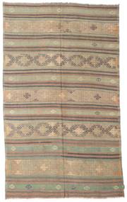 絨毯 オリエンタル キリム セミアンティーク トルコ 186X301 オレンジ/ベージュ (ウール, トルコ)