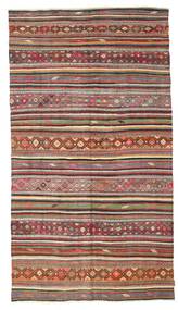 絨毯 キリム セミアンティーク トルコ 175X313 茶色/ベージュ (ウール, トルコ)