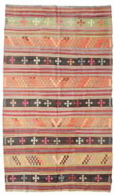 絨毯 キリム セミアンティーク トルコ 168X290 ベージュ/レッド (ウール, トルコ)