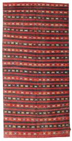  166X335 Kelim Vintage Türkei Teppich Läufer Rot/Dunkelrot Türkei Carpetvista