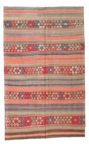  134X222 Small Kilim Semi Antique Turkish Rug Wool, Carpetvista