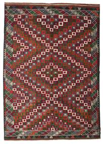  Oriental Kilim Semi Antique Turkish Rug 202X290 Red/Dark Yellow Wool, Turkey Carpetvista