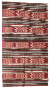  Kelim Vintage Turkki Matot 140X254 Punainen/Ruskea Carpetvista