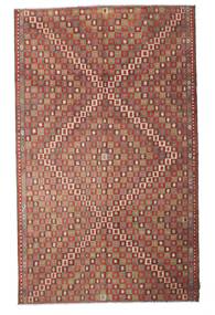 絨毯 オリエンタル キリム セミアンティーク トルコ 180X292 レッド/茶色 (ウール, トルコ)