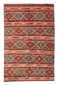 絨毯 オリエンタル キリム セミアンティーク トルコ 176X270 レッド/オレンジ (ウール, トルコ)