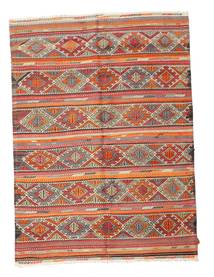  Kilim Semi Antique Turkish Rug 180X252 Wool Carpetvista