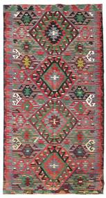 176X332 Kelim Vintage Türkei Teppich Orientalischer Rot/Braun (Wolle, Türkei) Carpetvista