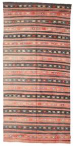 174X362 絨毯 キリム セミアンティーク トルコ オリエンタル オレンジ/レッド (ウール, トルコ) Carpetvista