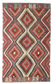 Kelim Halbantik Türkei Teppich 192X315 Rot/Grau Wolle, Türkei Carpetvista