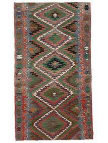 184X325 絨毯 キリム ヴィンテージ トルコ オリエンタル レッド/グリーン (ウール, トルコ) Carpetvista